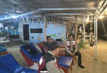 KRYD Polsek Pulau Bunaken Sasar Permukiman, Pastikan Situasi Kamtibmas Kondusif