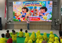PLN Edukasi Keselamatan Kelistrikan Sejak Dini kepada Siswa TK Al-Irsyad