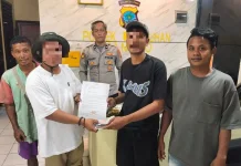 Polsek Pelabuhan Manado Fasilitasi Kasus Perselisihan, Dua Pihak Sepakat Damai