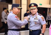 Kapolri Pimpin Upacara, Kapolda dan Wakapolda Sulut Naik Pangkat