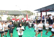 Lanud Sri Bersama Ribuan Peserta Meriahkan TNI PRIMA RUN 2026 Sambut HUT ke-81 TNI