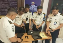 Jaga Kesiapsiagaan Pengamanan, Lapas Tondano Laksanakan Perawatan Senjata