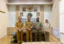 Bupati Minsel Kunker di ATR BPN Sulut