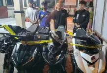 Balap Liar di Martadinata, Polsek Tikala Amankan 4 Motor