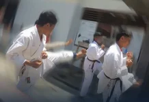 Asah Bakat dan Karakter, WBP Lapas Tondano Ikuti Ekstrakurikuler Karate