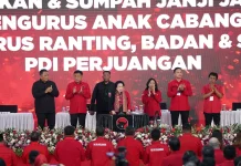 Megawati Hadiri Pelantikan Struktur PDIP se-Sulut