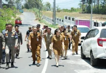Wabup Minahasa Tinjau Kawasan RSUD Sam Ratulangi