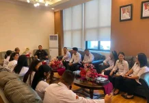 Audiensi Kakan Kemenag Minsel dengan Bupati Franky Wongkar