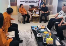 Pendataan Sensus Ekonomi 2026, BPS Sulut Audiens Dengan Kakanwil Ditjenim
