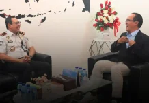Kakanwil Ditjenim-GM Angkasa Pura Bahas Pengawasan Perlintasan Internasional