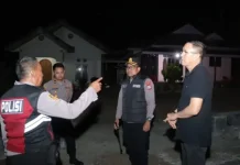 Kapolres Kotamobagu Pimpin Patroli di Lokasi Potensi Tarkam