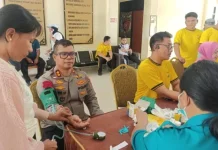Dinkes Boltim dan Polres Tingkatkan Sinergi Lewat Cek Kesehatan Gratis