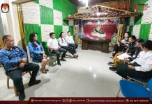 PDPB, KPU-Bawaslu Tomohon Lakukan Koordinasi dengan Disdukcapil
