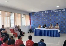KICI Beri Motivasi dan Penguatan Karakter bagi Anak Binaan LPKA Tomohon