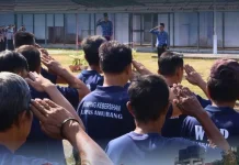 Semangat Hari Kesaktian di Lapas Amurang