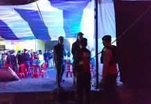 Ganggu Kenyamanan, Polres Kotamobagu Datangi Lokasi Pesta di Desa Moyag Tudulan