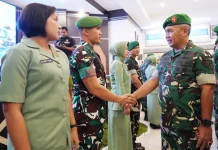 Kenaikan Pangkat Perwira, Pangdam Merdeka Tekankan Amanah dan Tanggung Jawab
