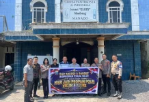 HUT ke-24 Propam, Polda Sulut Gelar Baksos di 5 Rumah Ibadah