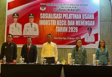 Bupati Wongkat Buka Sosialisasi dan Pelatihan Usaha IKM Minsel