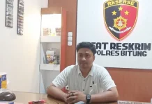 Pria Diamankan Polisi usai Dugaan Penikaman di Bitung