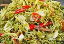 Resep dan Cara Membuat Tumisan Bunga Pepaya