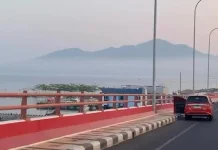 Langit Manado Berkabut, BMKG Sebut Ada Asap Kiriman