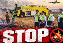 Kaotban Wilayah VIII Manado Imbau Warga Tak Bakar Lahan Dekat Bandara