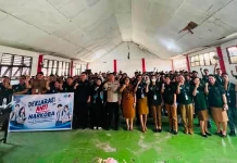 BNN Sulut Gelar Sosialisasi Indonesia Bersinar di SMAN 3 Manado