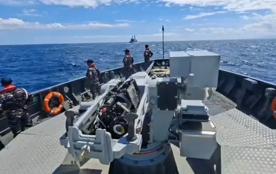 Kapal Perang Jepang Latihan Bersama 3 Unsur Kodaeral VIII di Laut Sulawesi
