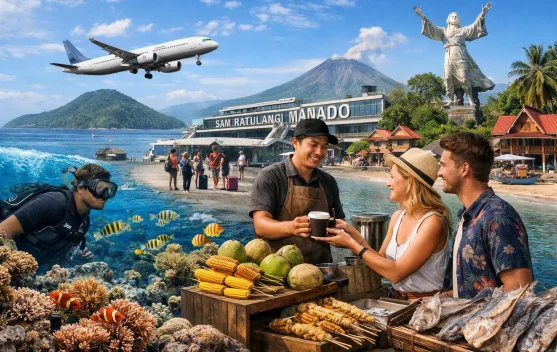 Kunjungan Wisatawan Meningkat, Ekonomi Sulawesi Utara Makin Bergairah