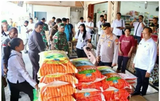 Forkopimda Talaud Pantau Stabilitas Harga Pangan