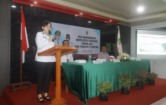 Rumajar Buka Pra Musrenbang RKPD Tomohon 2027 dan Tematik Stunting