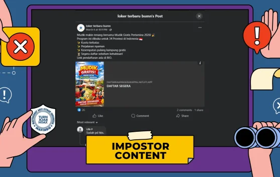 [Hoaks!] Tautan Pendaftaran Mudik Gratis Pertamina