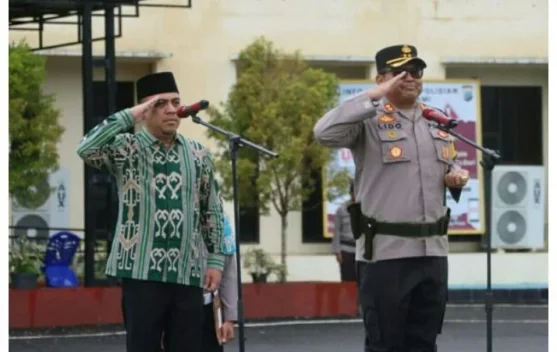 Polres Bolmong Gelar Apel Pasukan Operasi Ketupat Samrat 2026