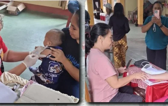 Strategi Layanan Kesehatan, Pemdes Wasian dan Puskesmas Tatelu Gelar Posyandu