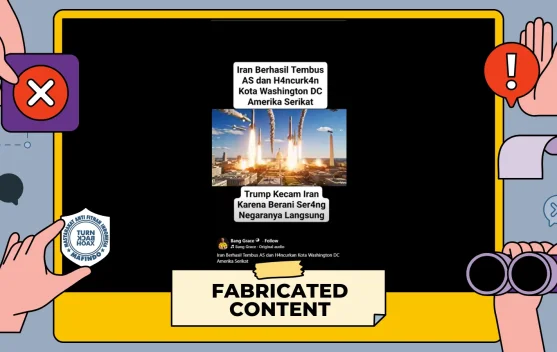 Hoaks Iran Berhasil Tembus AS dan Hancurkan Washington DC