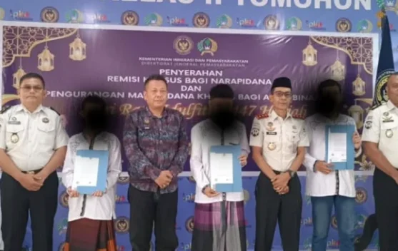 Sebanyak 14 Warga Binaan LPKA Tomohon Terima Remisi Khusus Idul Fitri 1447 H