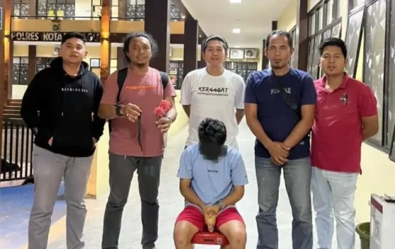 Resmob Polres Kotamobagu Amankan Pelaku Kepemilikan Panah Wayer