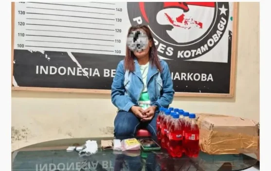 Satresnarkoba Polres Kotamobagu Bongkar Peredaran Sabu Modus Pengiriman Antar D