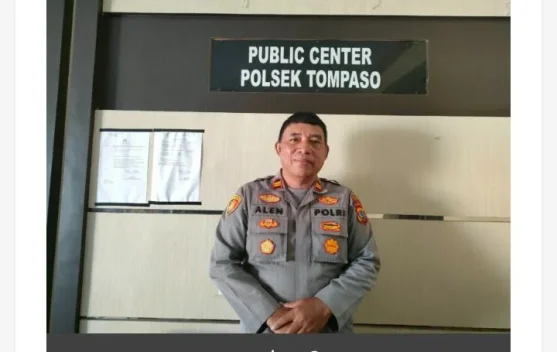 Kapolsek Tompaso Siap Mengamankan  Tahapan Pemilihan Hukum Tua