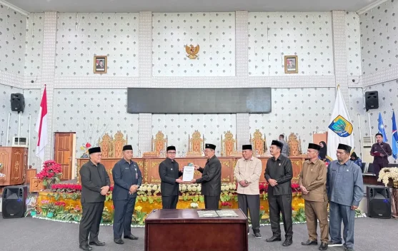 Rapat Paripurna Penyampaian Rekomendasi DPRD Terhadap LKPJ Bupati Boltara 2025