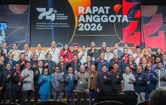 Menyala, Ketum PB.MI Tampil Optimistis di Rapat Anggota NOC Indonesia 2026