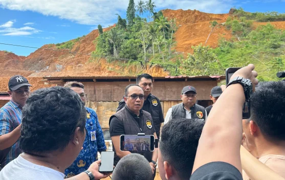 Kanwil Ditjenim Pimpin Operasi Gabungan Sisir Wilayah Pertambangan Emas Bowone