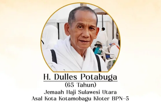 Kabar Duka, Jemaah Haji Kloter 5 BPN Asal Kotamobagu Meninggal di Makkah