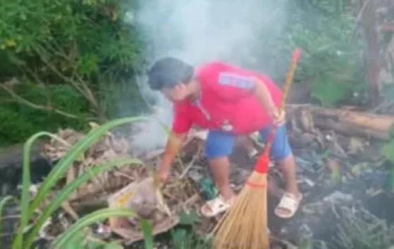 Pemdes dan Masyarakat Desa Klabat Optimalkan Giat Indonesia Asri