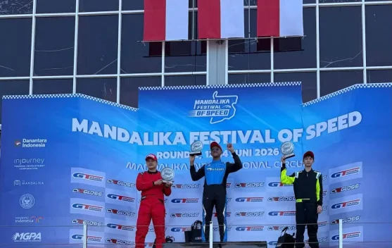 Rexking Luntungan Harumkan Sulut di Podium di Mandalika