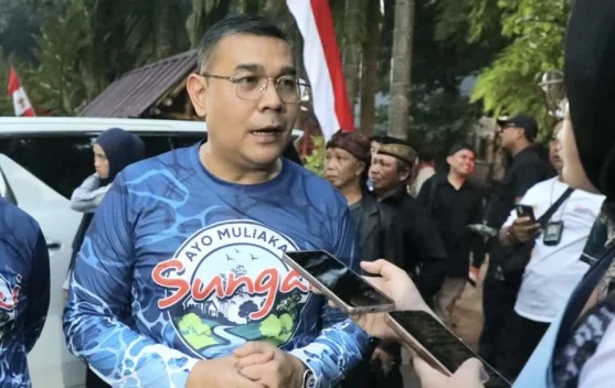 Wamen Ossy Hadiri Gerakan Nasional AYO Muliakan Sungai