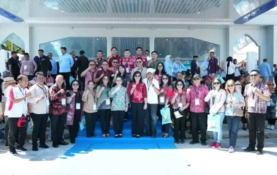 Wabup Minahasa Hadir di Pembukaan Penas Petani Nelayan XVII Gorontalo
