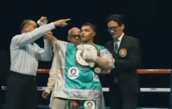 Petinju Aser Wenas Tuama Minahasa Raih Sabuk WBA Asia