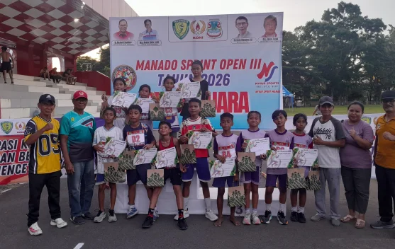 Prestasi SD GMIM 54 Manado di Manado Sprint Open 2026